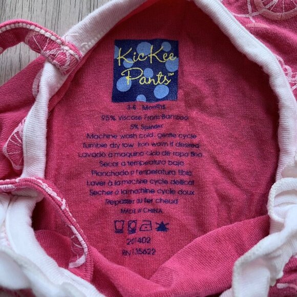 Kickee Pants Bicycles Diagonal Ruffle Romper - Picture 3 of 7